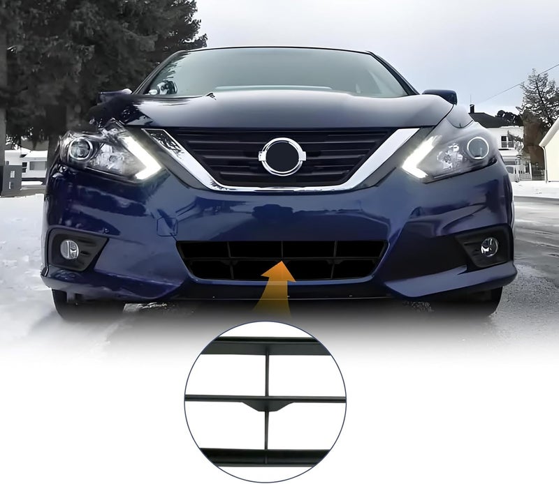 Kspeed Front Bumper Lower Grille Fits 2016 2017 2018 Nissan Altima NI1036106 Replacement Part Lower Grille Plastic Black - Image 4